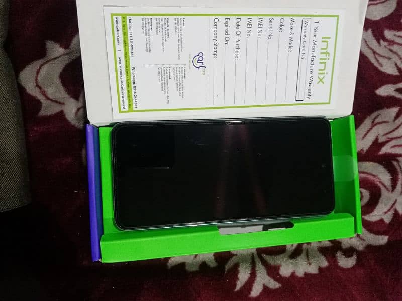 infinix hot 40i 8+8ram 128gb memory 4