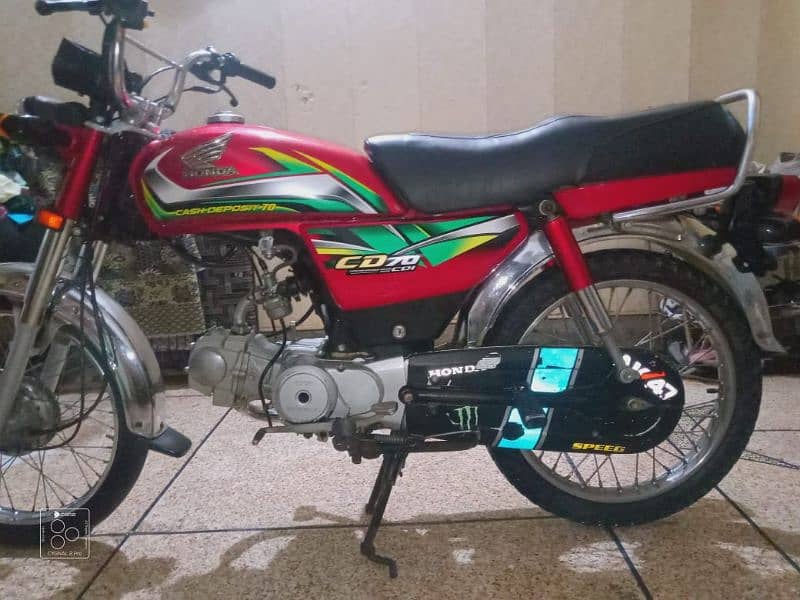 Applied for Honda CD70 2022 model 0