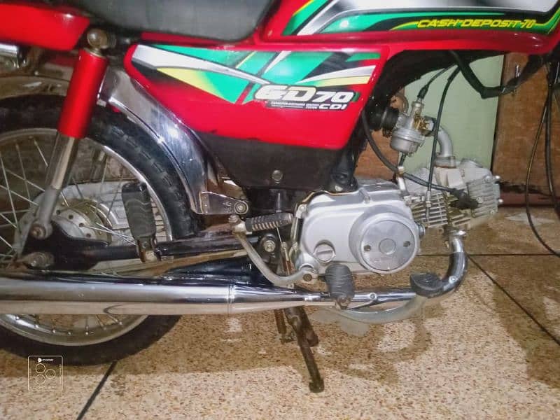 Applied for Honda CD70 2022 model 2