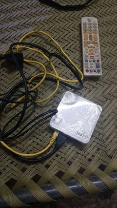 ptcl channel box with remote control