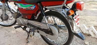 honda cd 70 red colour