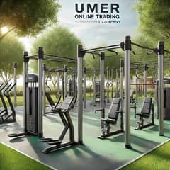 OUTDOOR GYM/OPEN AIR GYM  SETUP INSTALL \COMMERCIAL GYM MACHINES