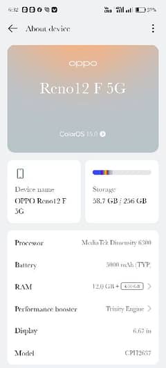 OPPO Reno 12 F5G