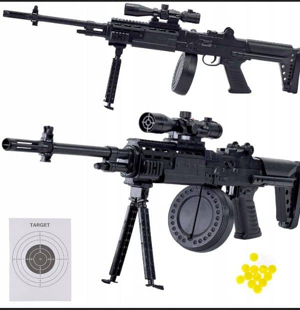 pubg toy round magazine  gun for kids 1