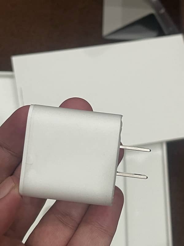 apple new charger(20 watt) 2 pin 2