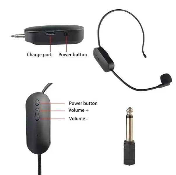 Wireless head microphone 1