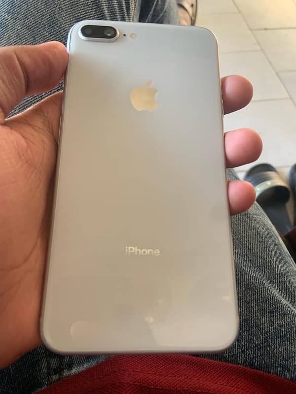 iPhone 8 Plus pta hai all ok hai 10 by 9 hai exchange or sale 0