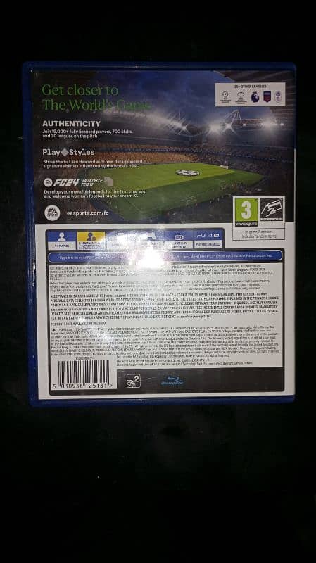 FC24 PS4 brand new game 1