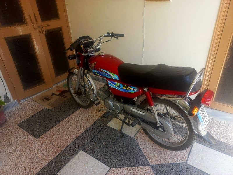 Honda CD 70 2023/24 Islamabad Registered 0