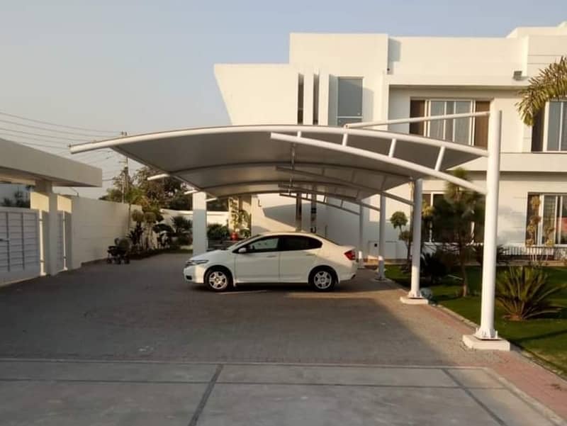 Car parking shade / Parking shade/Tensile shade/ Car porch/shed 11