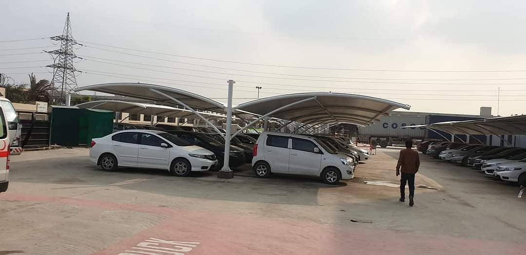 Car parking shade / Parking shade/Tensile shade/ Car porch/shed 14