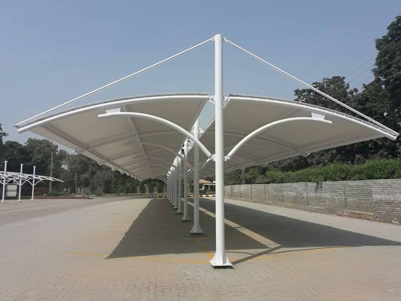 Car parking shade / Parking shade/Tensile shade/ Car porch/shed 17