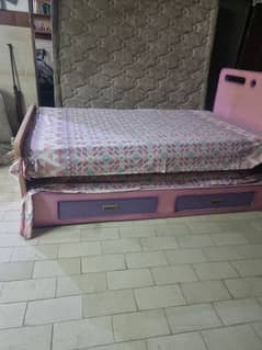 two seperate Baby Girl Bed in Pink Colour