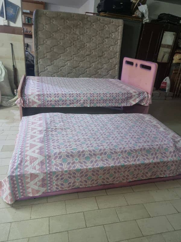 two seperate Baby Girl Bed in Pink Colour 4