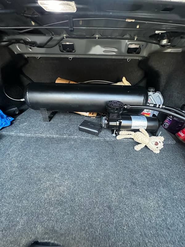 Honda Civic VTi Oriel Prosmatec 2010 modle air suspension install 1