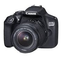 Canon 1300d with bag charger and 18-55mm lens