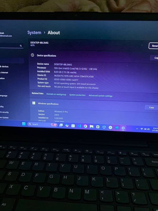 Lenovo v14 G3 core i5 12 generation for sale 9