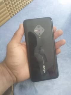 vivo s1 pro black color 10/8 with box charge etc