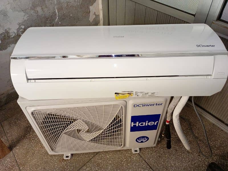 Haier split A c inverter 1 tan 0