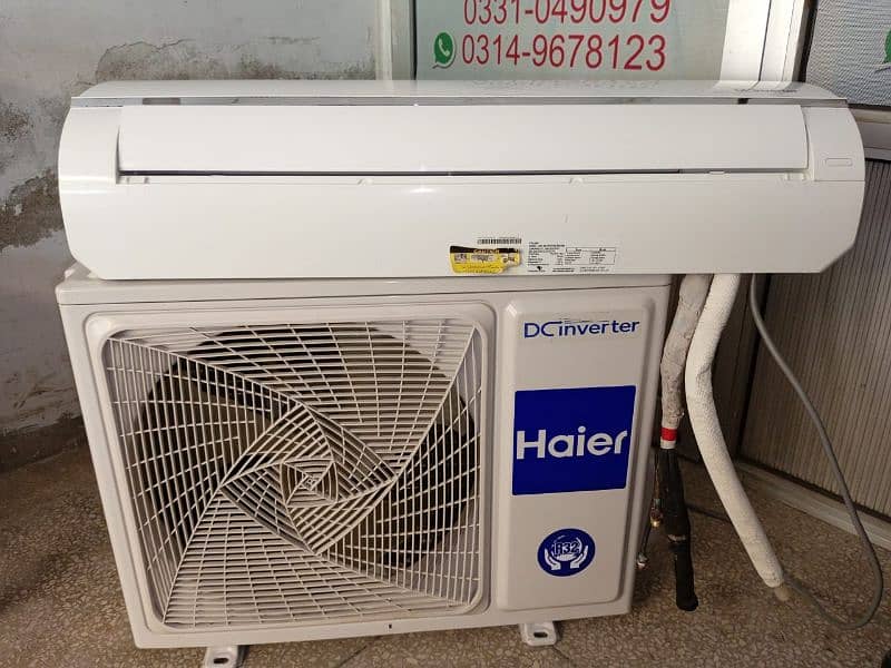 Haier split A c inverter 1 tan 2