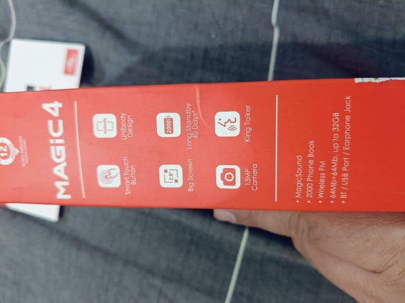 itel magic 4 brand new only box open unused set 7