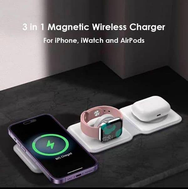 3 in 1 Wireless Charging Pad 1