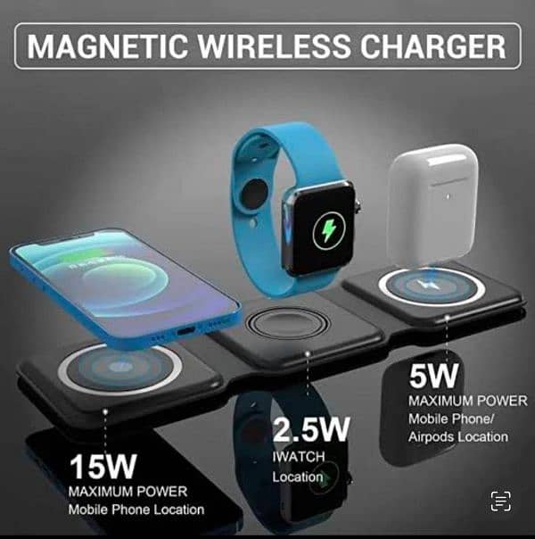 3 in 1 Wireless Charging Pad 2