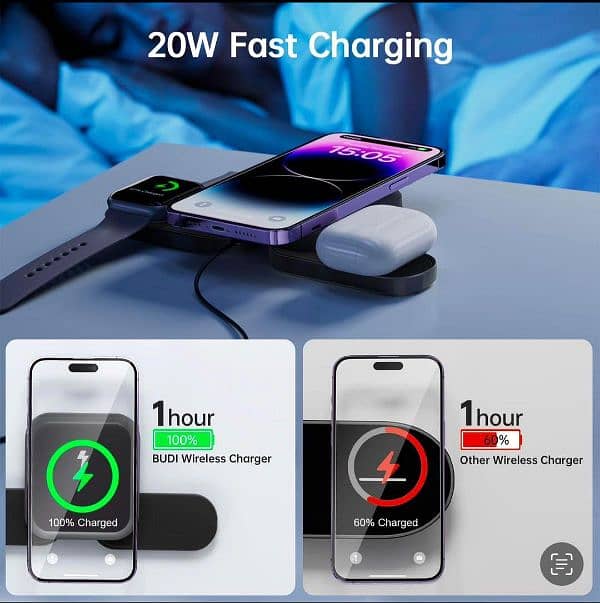 3 in 1 Wireless Charging Pad 3