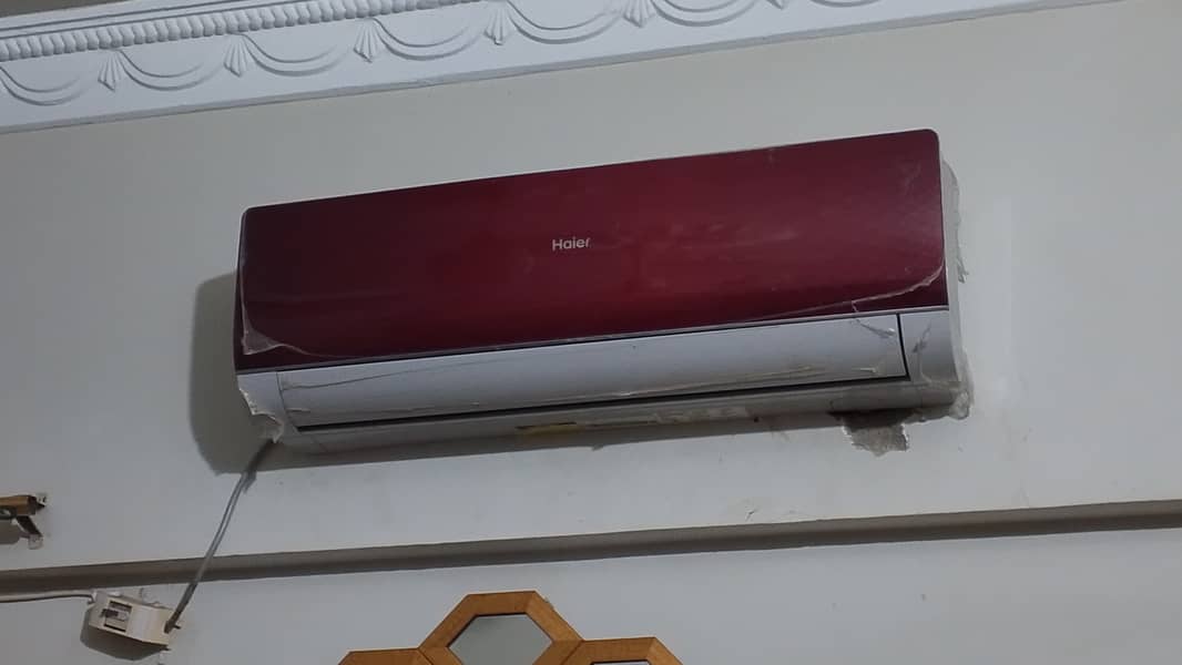 haier a/c 1 ton 0