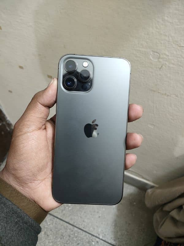 i phone 12 pro max fu 4months sim time 256gb 0