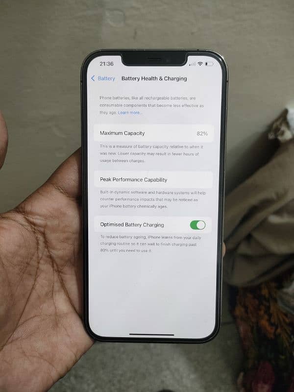 i phone 12 pro max fu 4months sim time 256gb 4