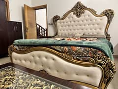 Royal Double bed without mattress