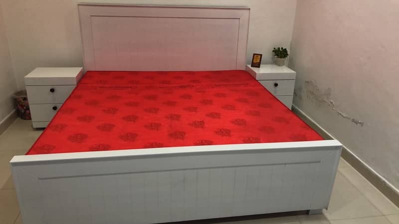 New Bed King Size with Mattress 1