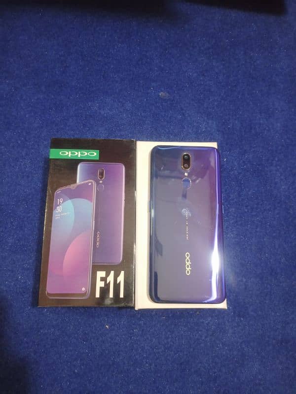 oppo F11 (8/256)Gb ram with box and charger lush condition 10/10 1