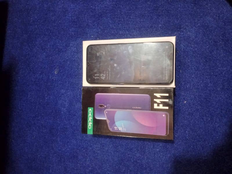 oppo F11 (8/256)Gb ram with box and charger lush condition 10/10 3