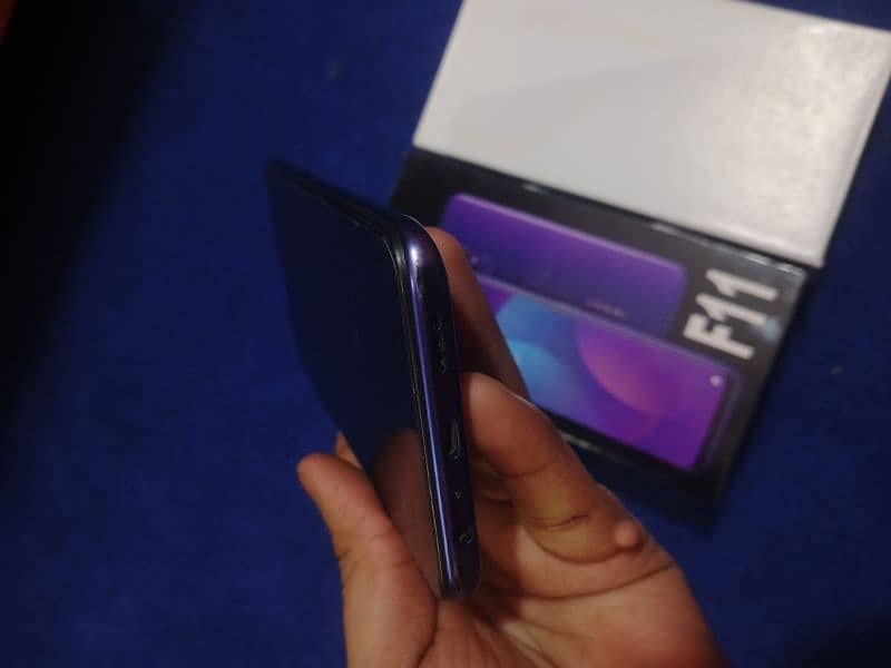 oppo F11 (8/256)Gb ram with box and charger lush condition 10/10 6