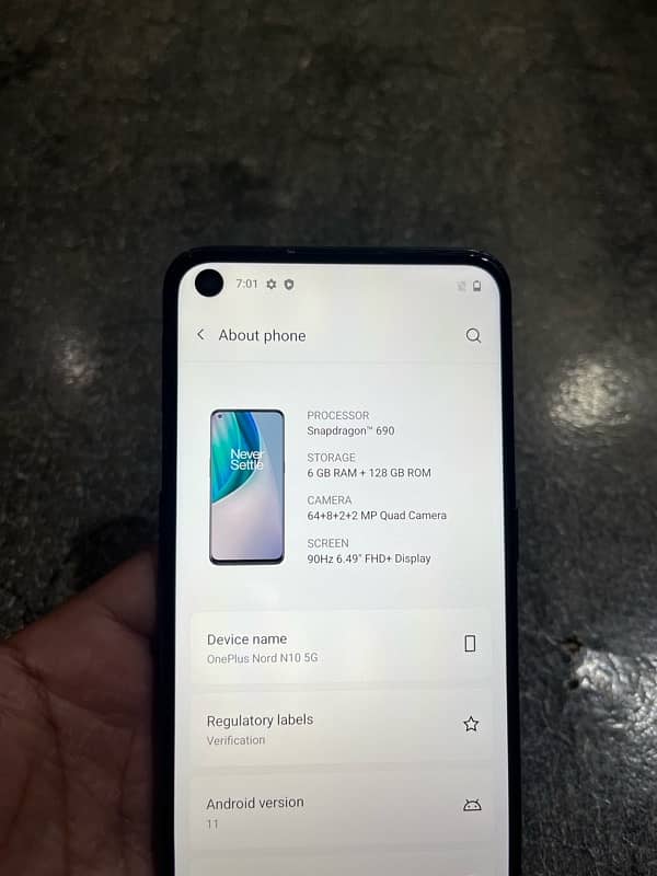 Oneplus N10 5g (PTA approved) 3