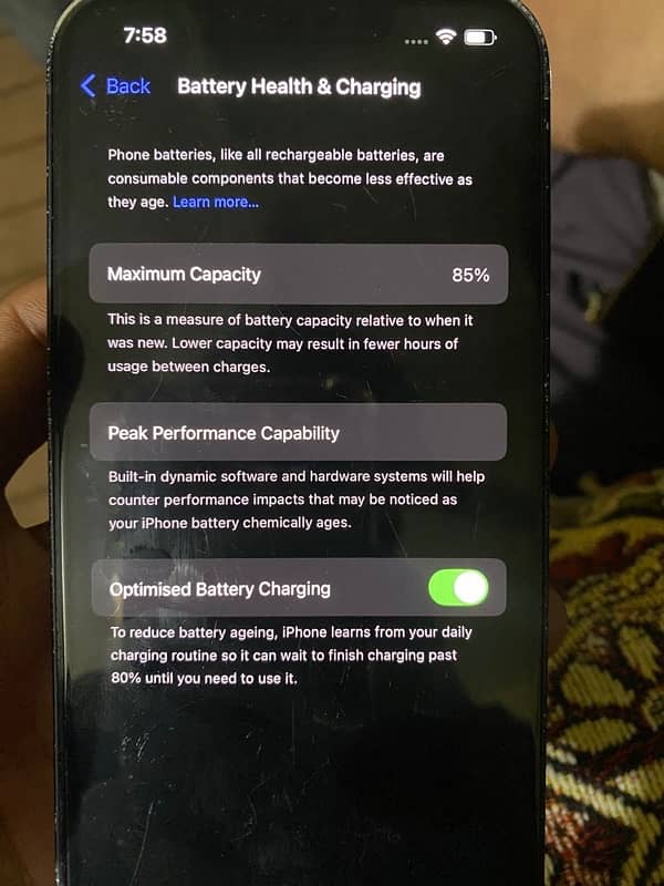 iphone 13 non pta 128 GB waterpack he sim time available in 2 months 1