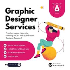 Graphic Designer | Graphic Designing services | Thumbnail designer