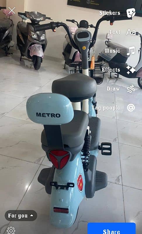 Metro wonder scooty 2