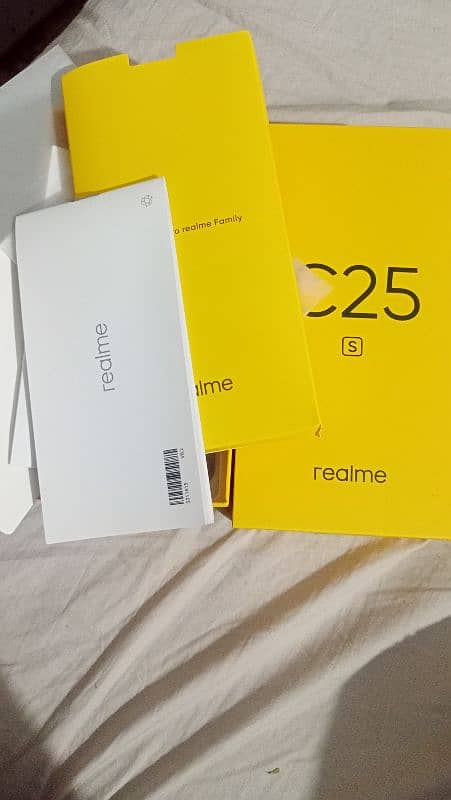 Realme C25s with Box 4/128 4