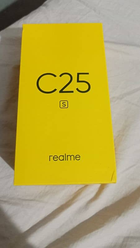 Realme C25s with Box 4/128 5