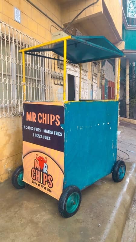 Chips / Fries Stall with all accessories 0