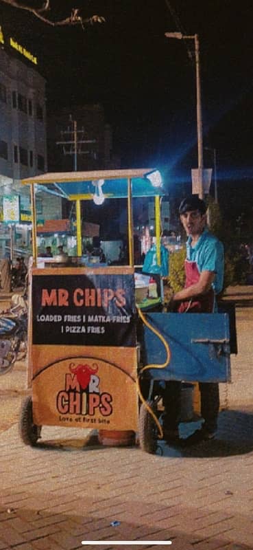 Chips / Fries Stall with all accessories 13