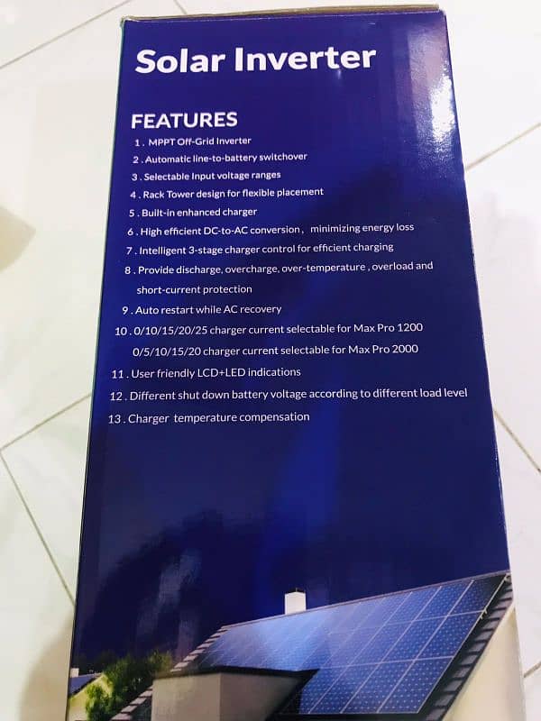 NS Solar inverter for home office 1