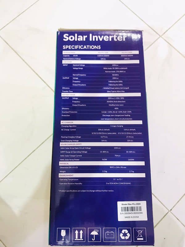 NS Solar inverter for home office 2