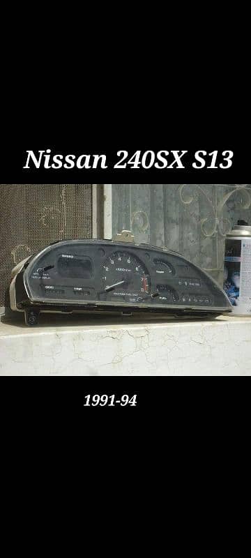 Nissan 240SX digital speedometer 4