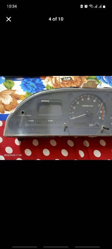 Nissan 240SX digital speedometer 14