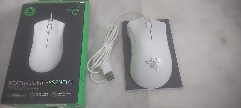 Razer DeathAdder Essential White Original 2