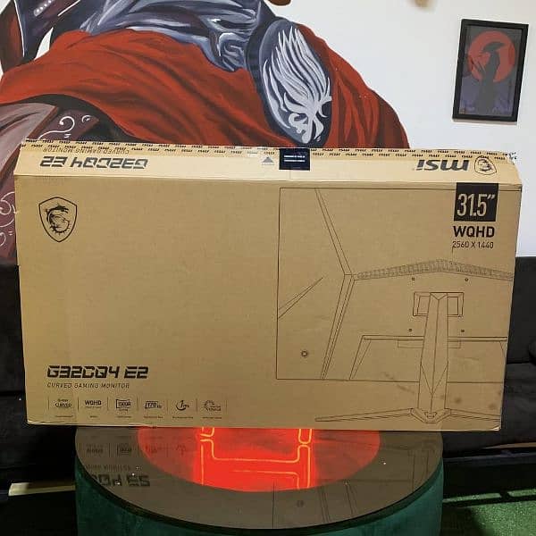 MSI Optix G32CQ4 2K 165Hz Curved Gaming Montior 2